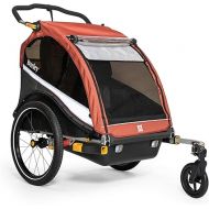 Burley Cub X, 2 Seat Kids Bike Trailer & Stroller