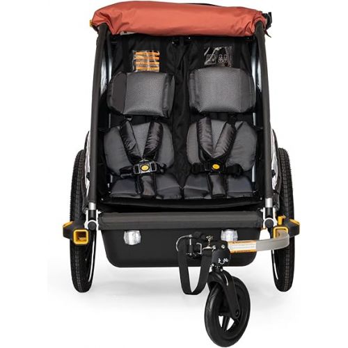  Burley Cub X, 2 Seat Kids Bike Trailer & Stroller