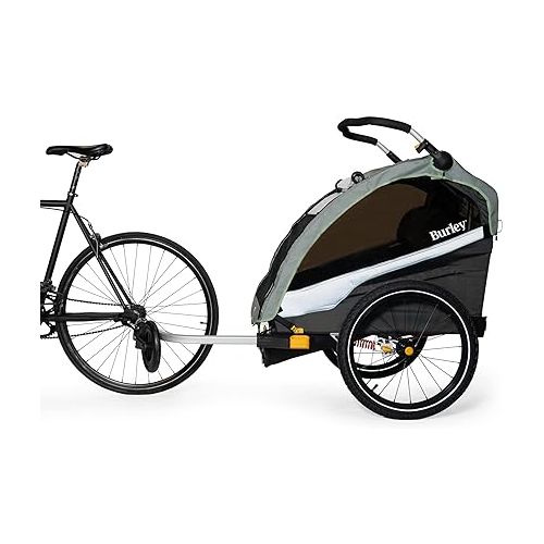  Burley D’Lite X, 1 and 2 Seat Kid Bike Trailer & Stroller