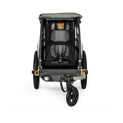  Burley D’Lite X, 1 and 2 Seat Kid Bike Trailer & Stroller