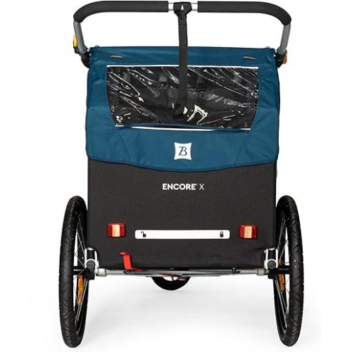  Burley Encore X, 2 Seat Kids Bike Trailer & Stroller