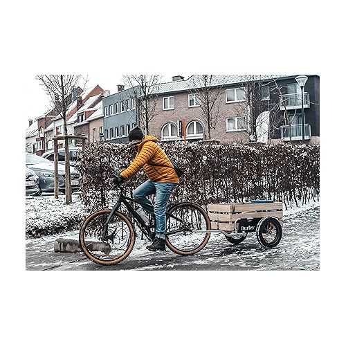  Burley Flatbed™, Aluminum Utility Cargo Bike Trailer