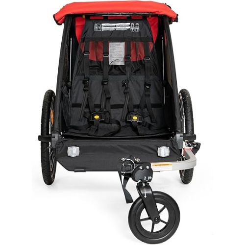  Burley Honey Bee, 2 Seat Kids Bike Trailer & Stroller