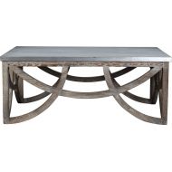 Burnham Home 17211 Aimee Coffee Table, White-Wash