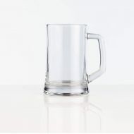 [아마존베스트]Burns Glass Tankard Beer Mug I Easy Storage in the cupboard I Dishwasher safe plus great for drinking with friends and loved ones I Freezer compatible I 22 OZ