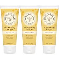Burts Bees Baby Nourishing Lotion, Fragrance Free Baby Lotion - 6 Ounce Tubes (Pack of 3)