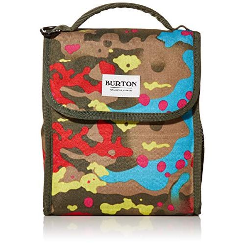 버튼 Burton Lunch Sack, Aqua Gray Revel Stripe Print