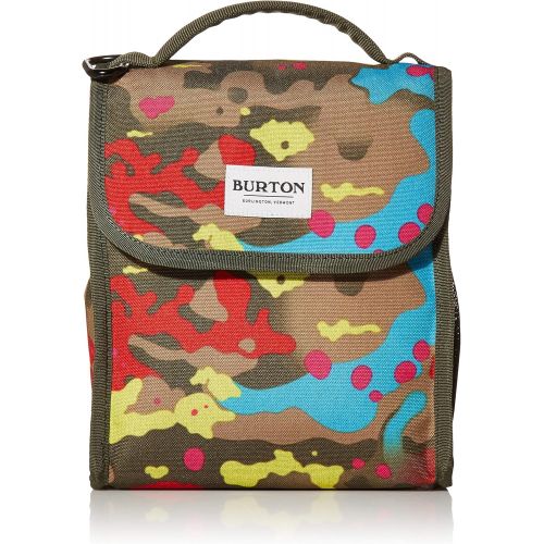 버튼 Burton Lunch Sack, Aqua Gray Revel Stripe Print