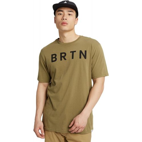 버튼 Burton Mens Brtn Organic Short Sleeve Tee