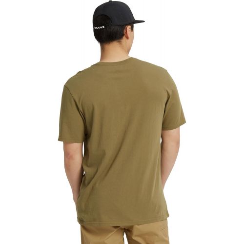 버튼 Burton Mens Brtn Organic Short Sleeve Tee