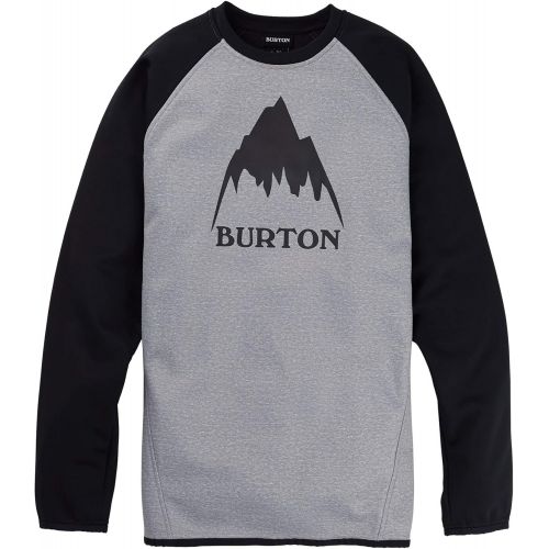 버튼 Burton Mens Crown Weatherproof Pullover Crew