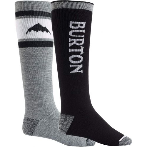 버튼 Burton Mens Weekend Midweight Snowboard Socks 2 Pack