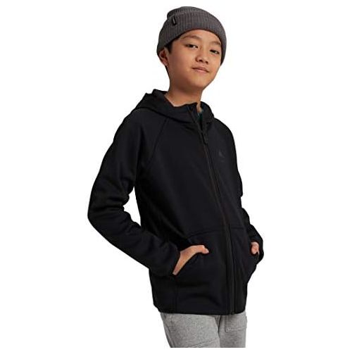 버튼 Burton Unisex-Child Crown Weatherproof Full-Zip Fleece