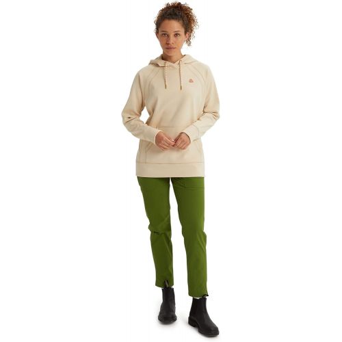 버튼 Burton Womens Crown Bonded Pullover, Creme Brulee, X-Small