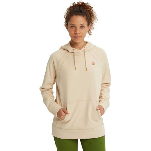 버튼 Burton Womens Crown Bonded Pullover, Creme Brulee, X-Small