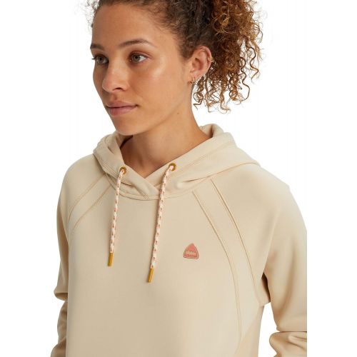 버튼 Burton Womens Crown Bonded Pullover, Creme Brulee, X-Small