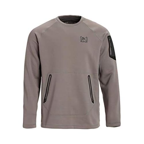 버튼 Burton Mens Ak Piston Crew Neck Sweatshirt