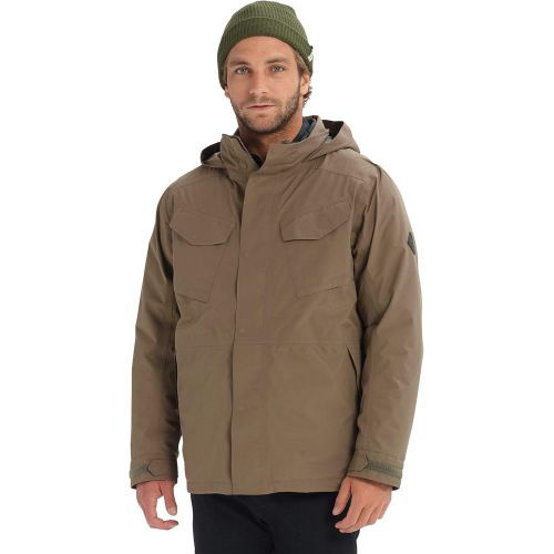 버튼 Burton Mens Gore-Tex Edgecomb 3 In 1 Jacket