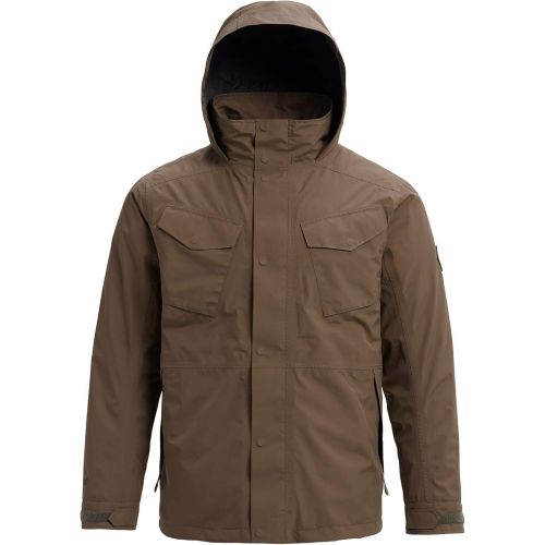 버튼 Burton Mens Gore-Tex Edgecomb 3 In 1 Jacket