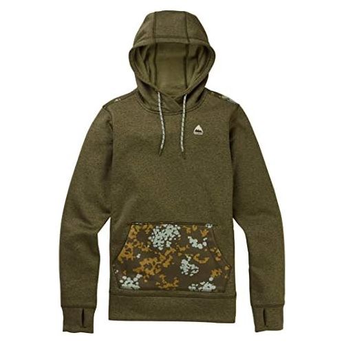 버튼 Burton Mens Oak Pullover Hoodie Sweatshirt