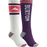 Burton Womens Weekend Midweight Ski/Snowboard Sock 2-Pack