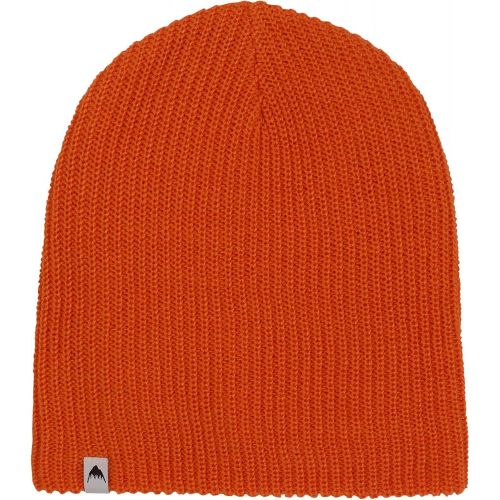 버튼 Burton Mens All Day Long Beanie, Russet Orange, One Size