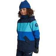 Burton Kids Boys Little Symbol Jacket, Cyan Multi, S (7-8 Big Kids)