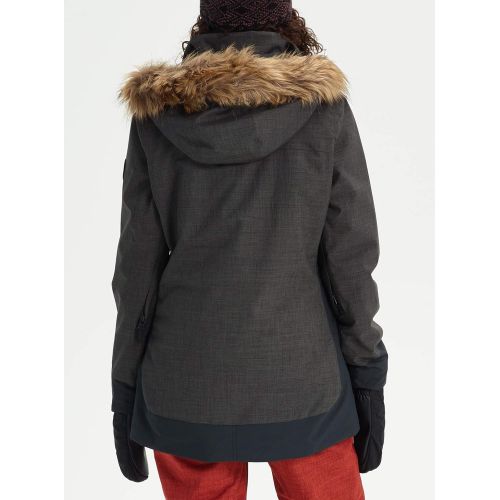 버튼 Burton Womens Lelah Jacket with Removable Fur Trim