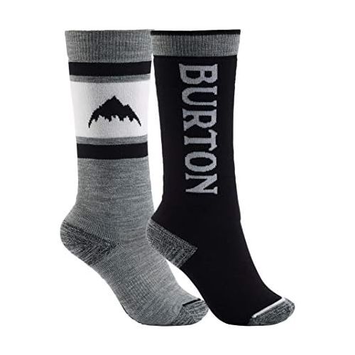 버튼 Burton Kids Weekend Midweight Ski/Snowboard Sock 2-Pack