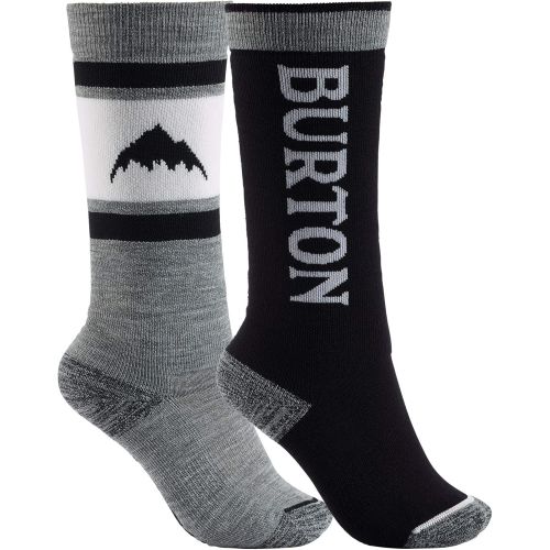 버튼 Burton Kids Weekend Midweight Ski/Snowboard Sock 2-Pack