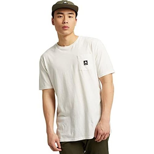 버튼 Burton Colfax 100% Cotton Short Sleeve T-Shirt