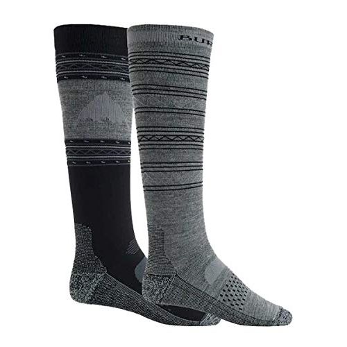 버튼 Burton Mens Performance Lightweight Snowboard Socks 2 Pack