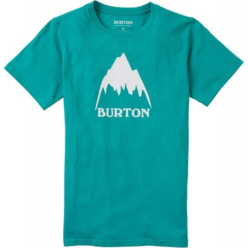 버튼 Burton Boys Minishred Classic Mountain High Short Sleeve T-Shirt, Gray Heather