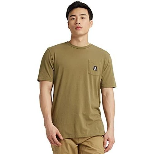 버튼 Burton Colfax 100% Cotton Short Sleeve T-Shirt