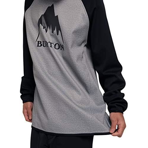 버튼 Burton Mens Crown Weatherproof Pullover Crew