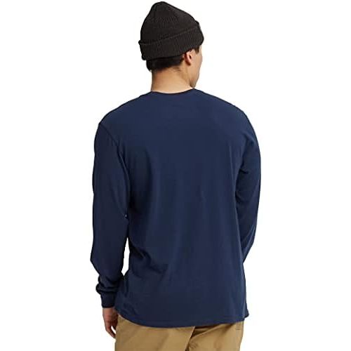 버튼 Burton Colfax 100% Cotton Long Sleeve T-Shirt