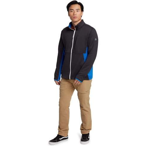 버튼 Burton Mens Multipath Full-Zip Fleece