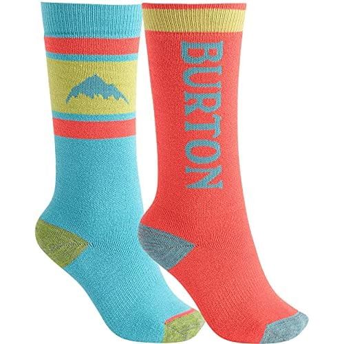 버튼 Burton Kids Weekend Midweight Ski/Snowboard Sock 2-Pack