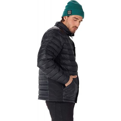 버튼 Burton Mens Evergreen Down Insulator, True Black, Large