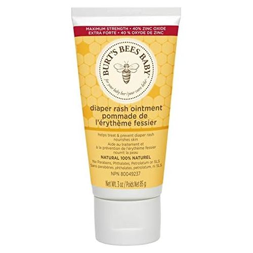  Burts Bees Baby 100% Natural Diaper Rash Ointment - 3 Ounce (Pack of 1)