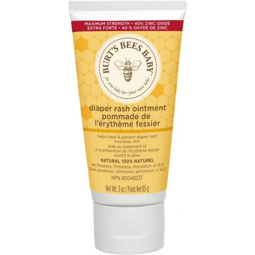  Burts Bees Baby 100% Natural Diaper Rash Ointment - 3 Ounce (Pack of 1)