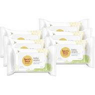 Burts Bees Baby Chlorine-Free Wipes, Unscented Natural Baby Wipes for Sensitive Skin 72 Wipes (Pack of 6)