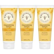 Burts Bees Baby Nourishing Lotion, Original Scent Baby Lotion - 6 Ounce Tube - Pack of 3