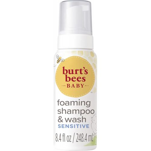  Burts Bees Baby Foaming Shampoo & Wash 8.4 Ounce - Pack of 3