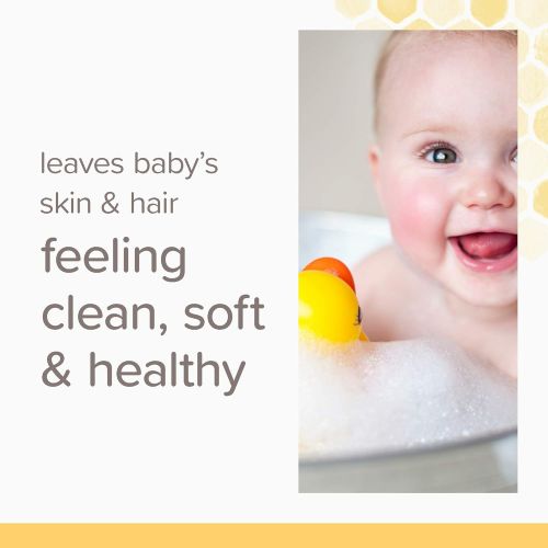  Burts Bees Baby Foaming Shampoo & Wash 8.4 Ounce - Pack of 3