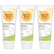 Burts Bees Baby Nourishing Lotion, Original, 6 Ounces (Pack of 3) (Packaging May Vary)