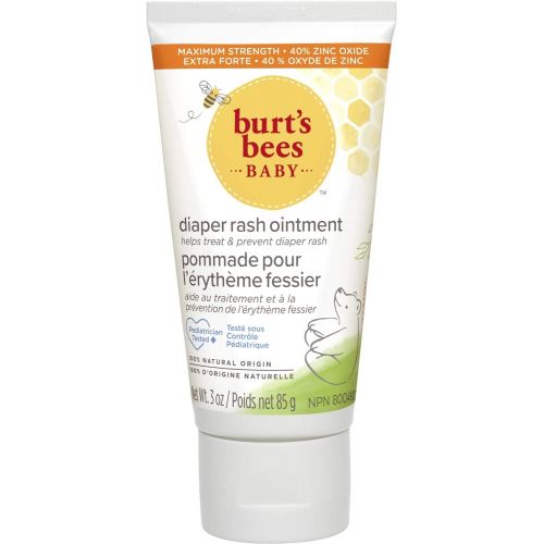  Burts Bees Baby Diaper Rash Ointment 3 Ounce (Pack of 2)