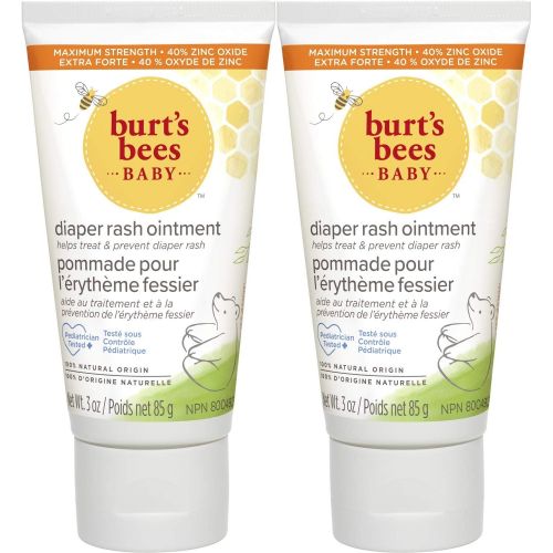  Burts Bees Baby Diaper Rash Ointment 3 Ounce (Pack of 2)