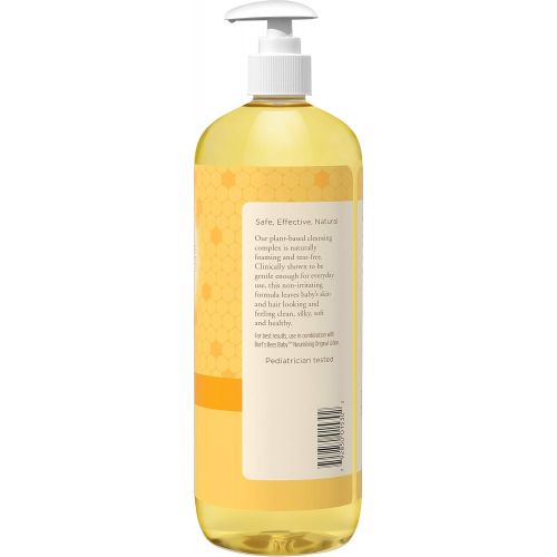  Burts Bees Baby Shampoo & Wash, Original, 21 Ounces (Pack of 3)