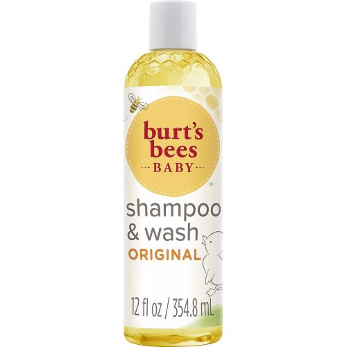  Burts Bees Baby Bee Shampoo & Wash, 12 Fluid Ounces (Pack of 3)